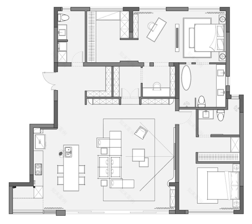侘寂风格家居设计丨中国宁波丨菲拉设计-68