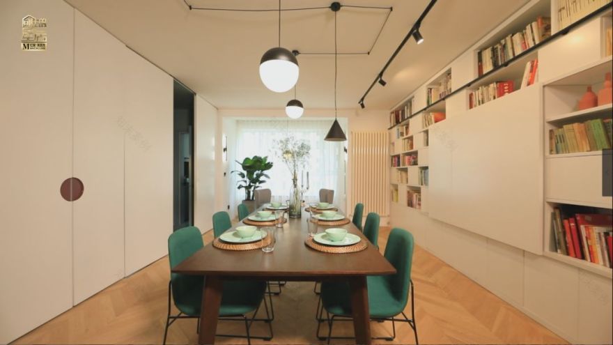 《向往的星居》13 扇门打造 360°交互空间,巧妙满足家庭多元需求-62