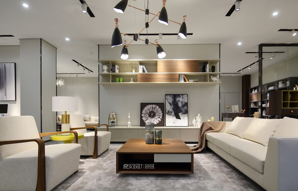 晓安设计｜第六空间科默展厅-14