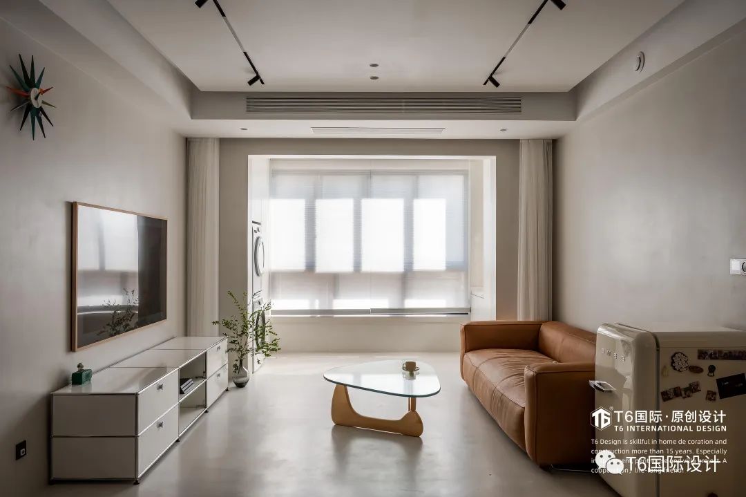 现代极简全屋微水泥设计-33