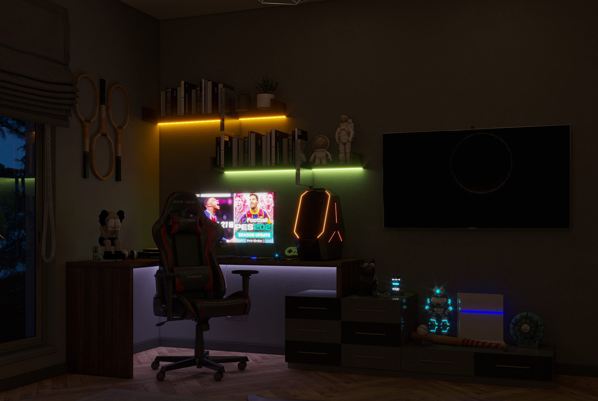 现代卧室设计丨埃及开罗丨Ahmed Zakaria Hamza-23