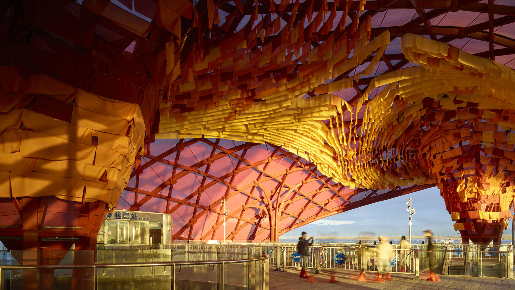 茶卡风·茶卡盐湖观光火车站丨中国海西丨清华大学建筑设计研究院素朴工作室等-105