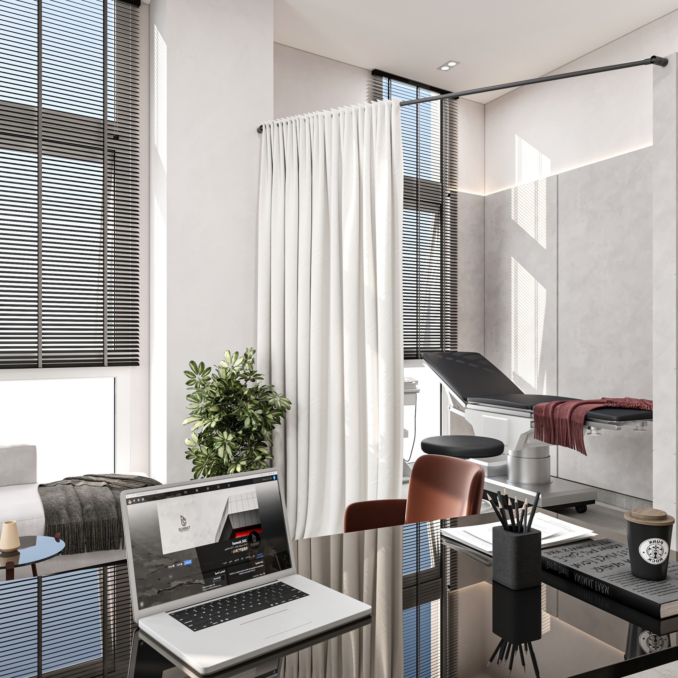 妇产科诊所室内设计丨也门萨达丨zainab farhat-9