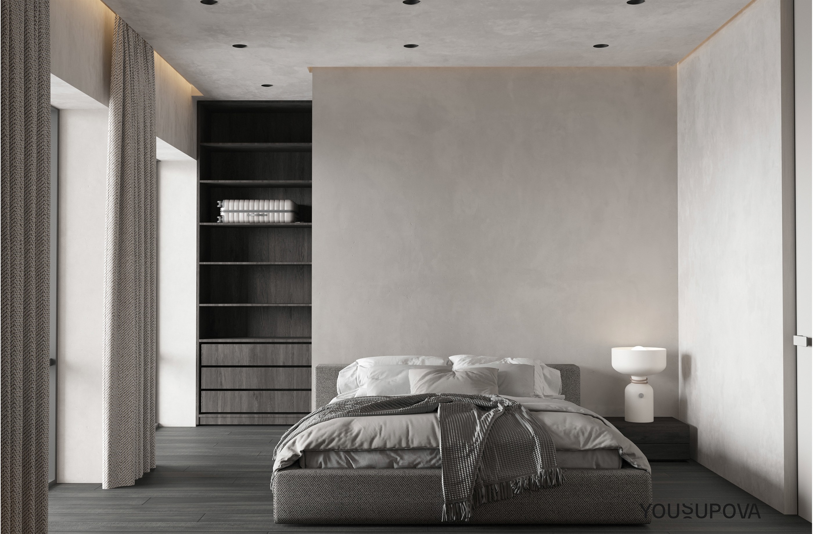 水泥灰色系 空间设计-26
