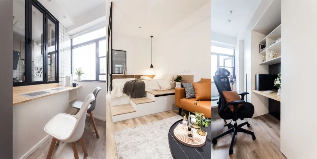 42㎡小公寓翻新记 · 暗黑空间变时尚一人居丨中国武汉丨尔屿设计-0