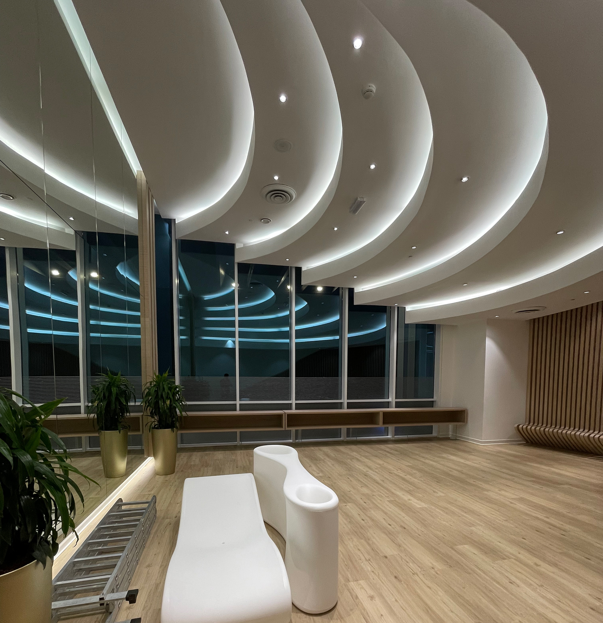 女士专用金仕堡健身房丨Archgroup-67