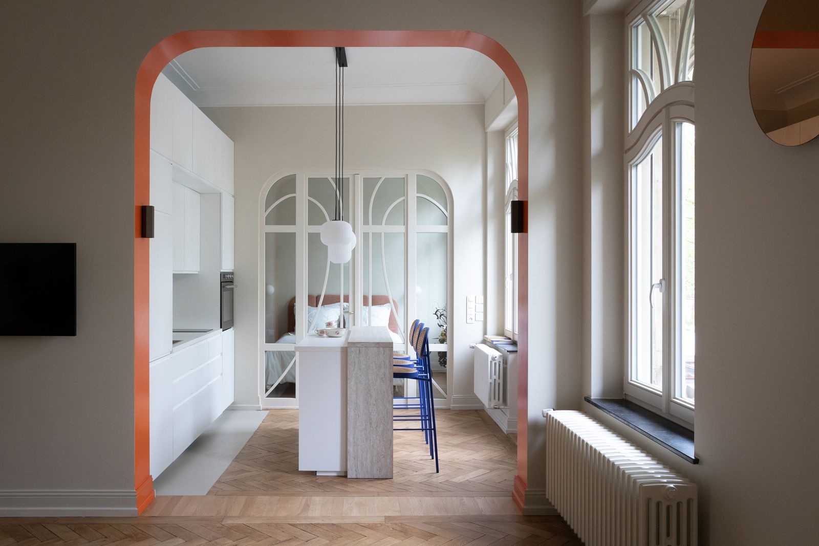 柏林57㎡新艺术风格公寓改造丨德国柏林-18