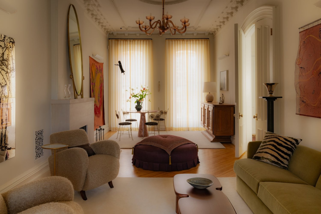 纽约四层住宅焕新设计丨美国纽约丨David Lucido-5