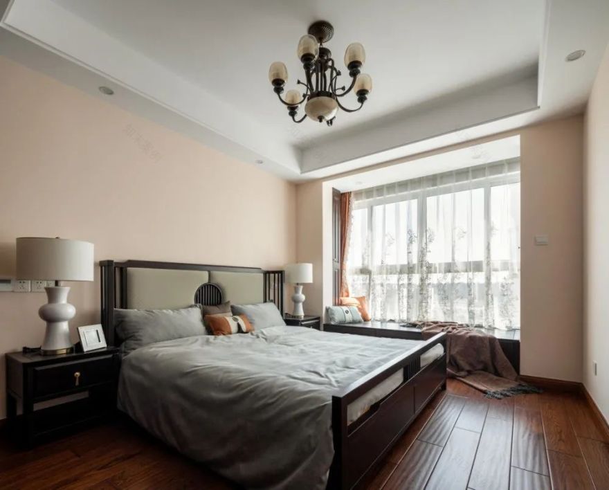 中南锦苑 140㎡新中式四口之家,优雅留白美学空间-86