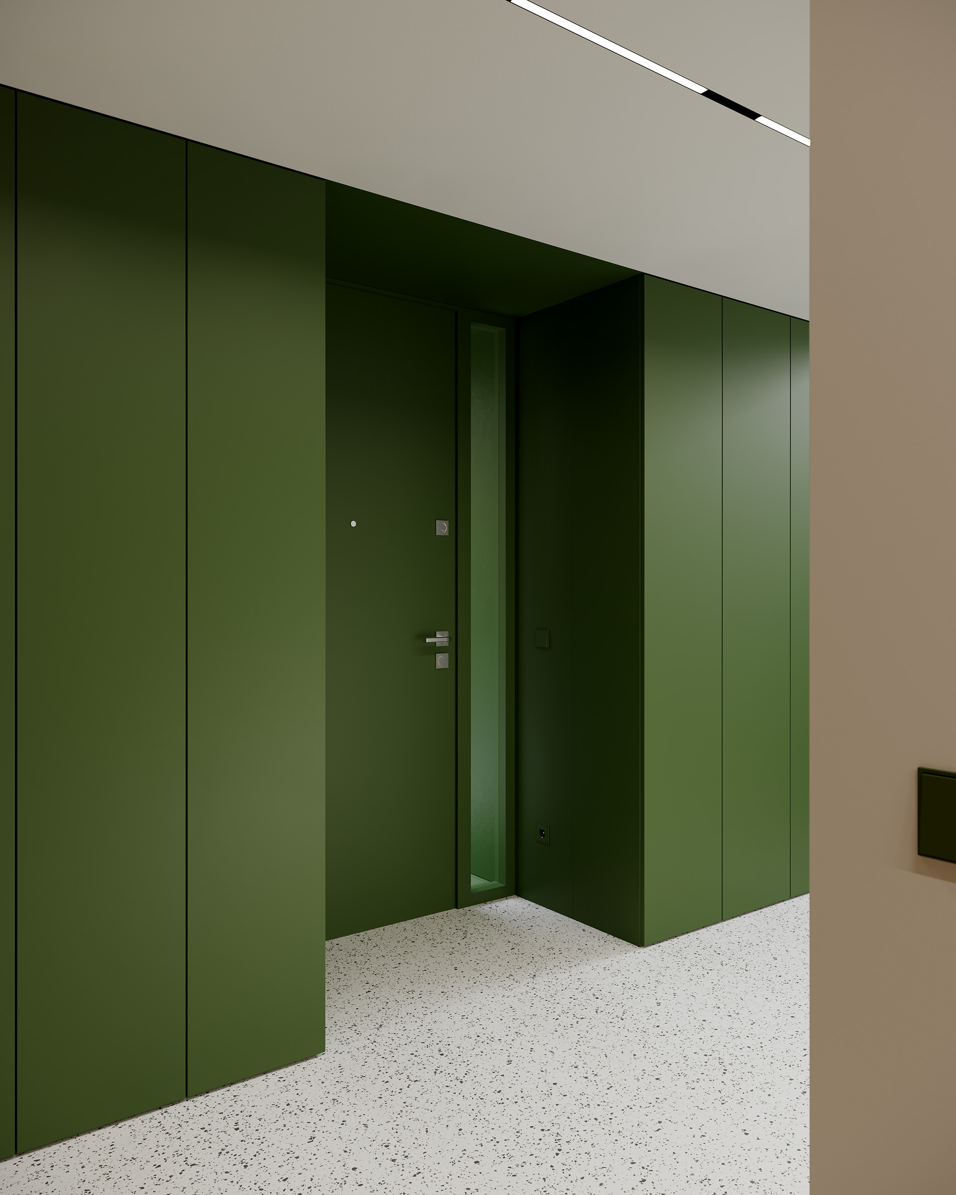 PRL时代典型波兰立方体房屋室内改造-20