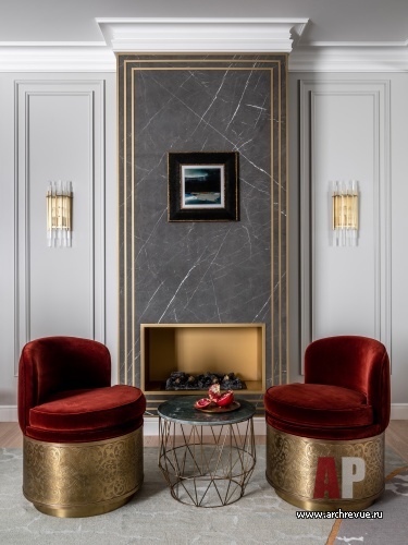 ЖК «Резиденции Сколково» 三室公寓室内设计丨Rubleva Design（设计师 Мария Рублева）-21