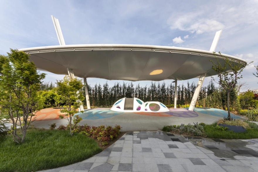 马尔马拉广场云团游戏装置-38