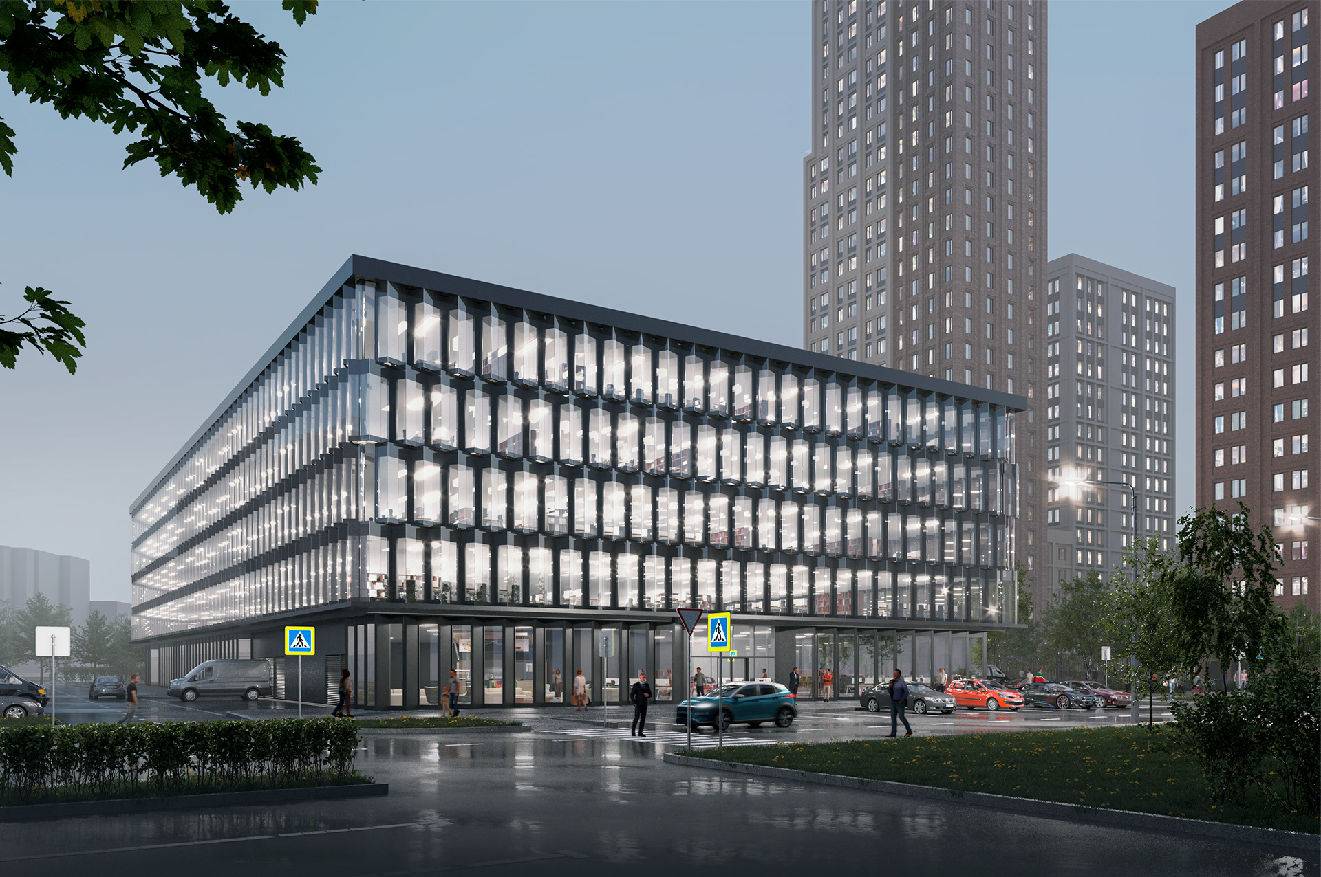 RESIDENTIAL COMPLEX & BUSINESS CENTER-12