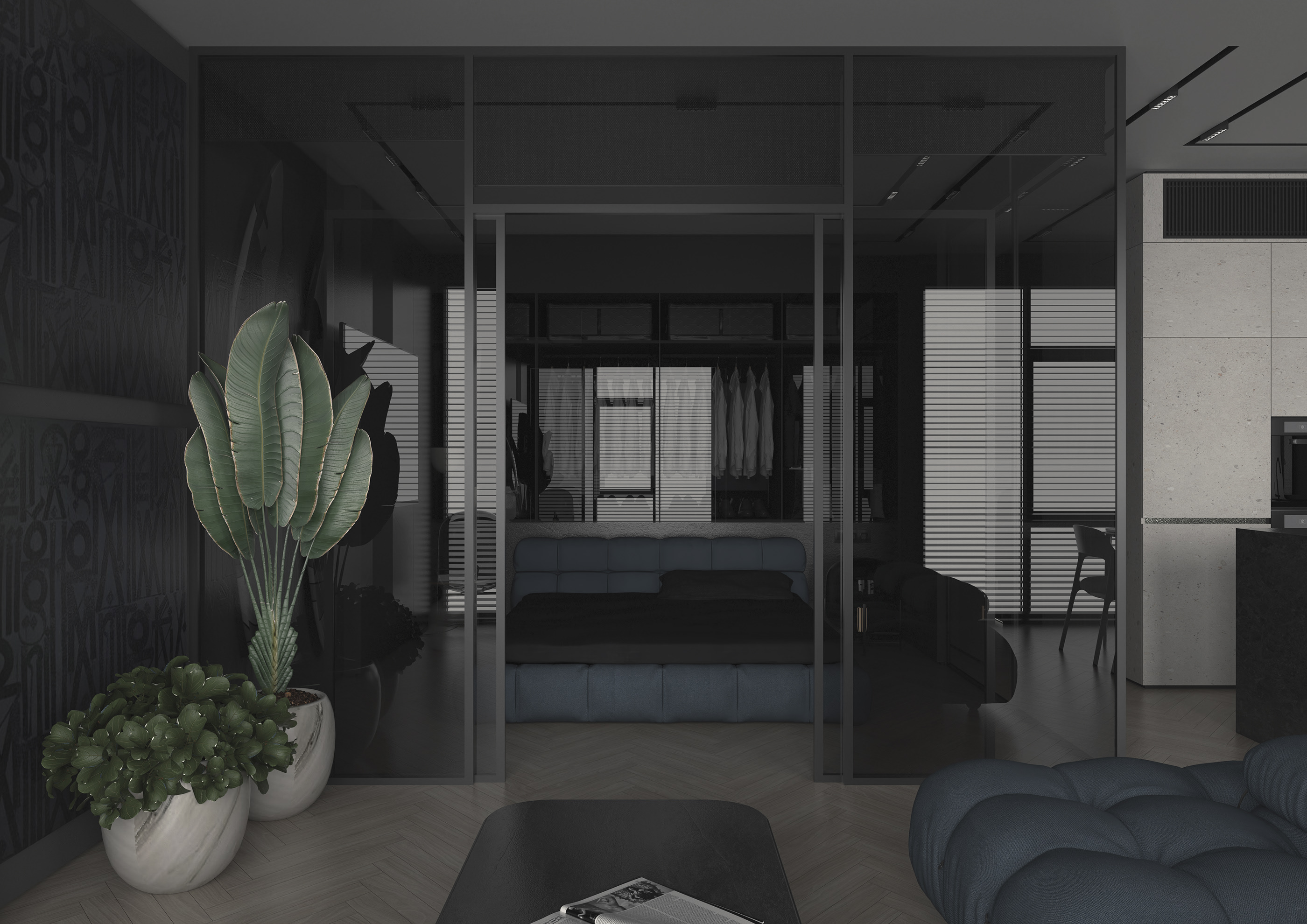 49平 高级灰 小公寓设计！-9