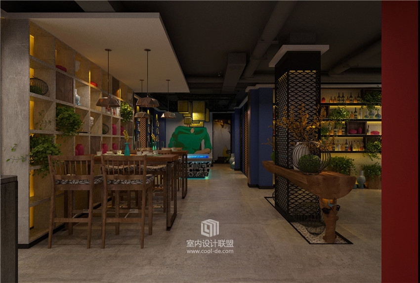 【品筑最新动态】爱尚虾塘沈阳主题餐厅设计-15