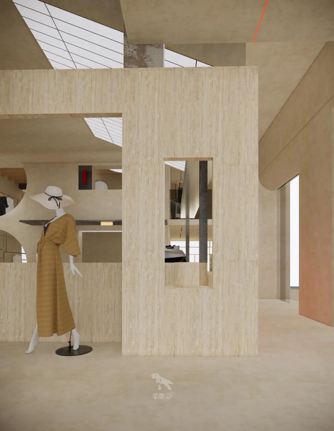 《未来遗迹》· 云南版纳服装店设计丨中国西双版纳丨宅南空间设计事务所-14