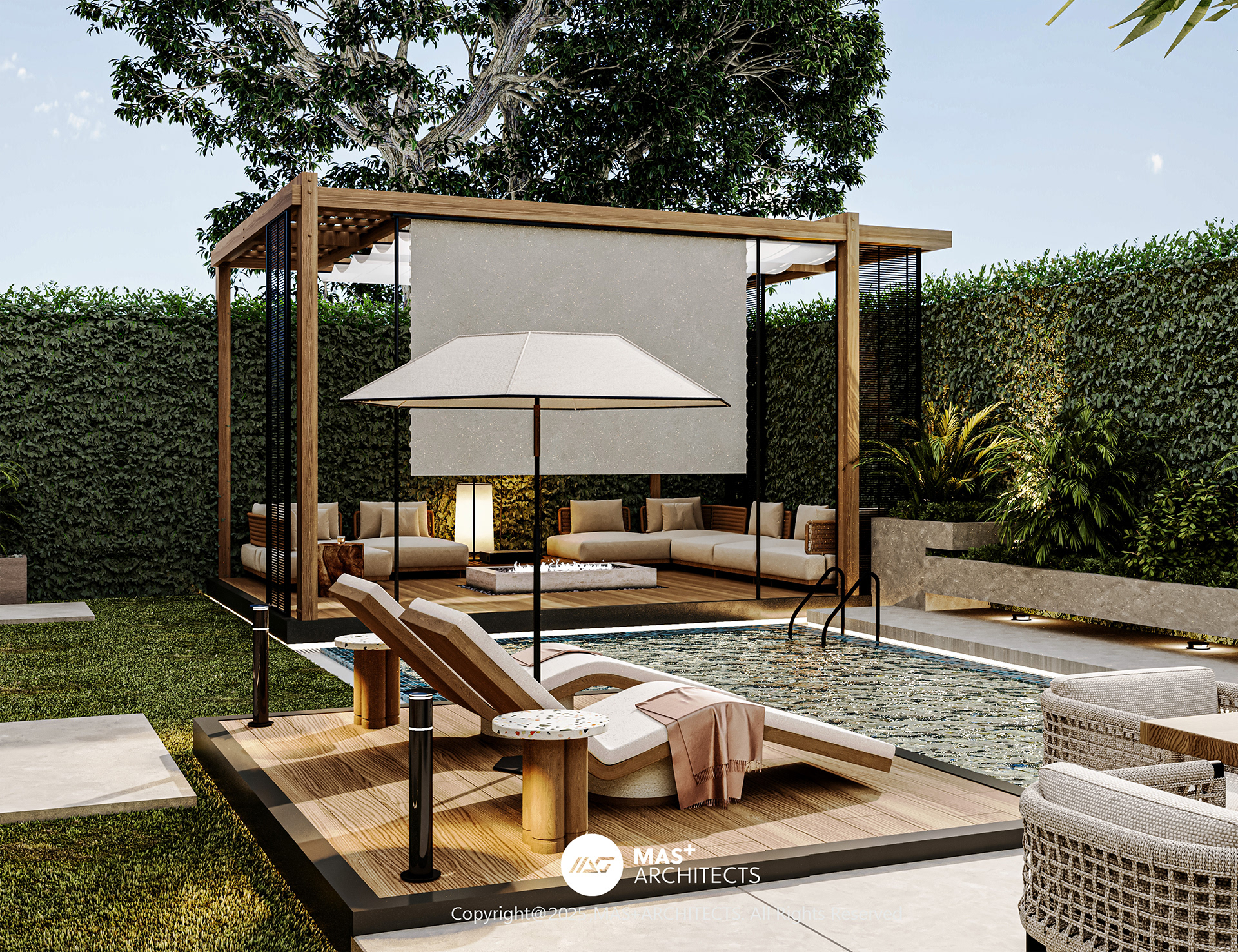 花园景观丨MAS+Architects studio-1