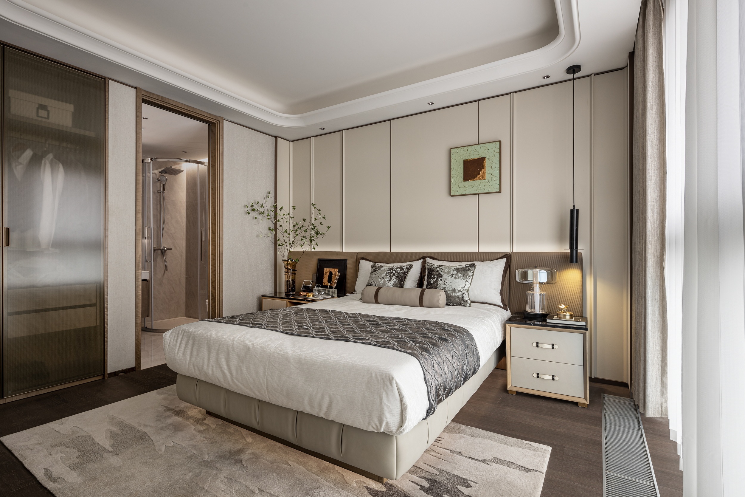 卓瑞地产·悦麓华著160㎡样板间丨中国芜湖丨深圳市伊派室内设计有限公司-44