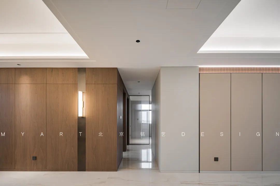 辛集·百合御景城一对一硬装实景丨北京铭艺-59