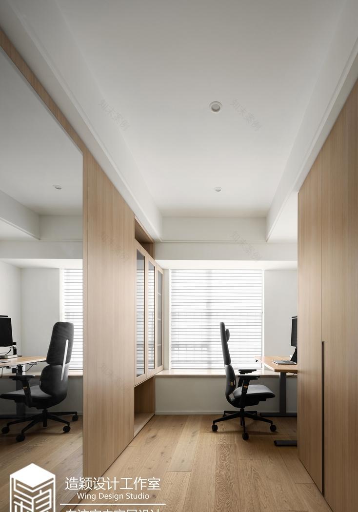 现代简约暖色调住宅设计-11