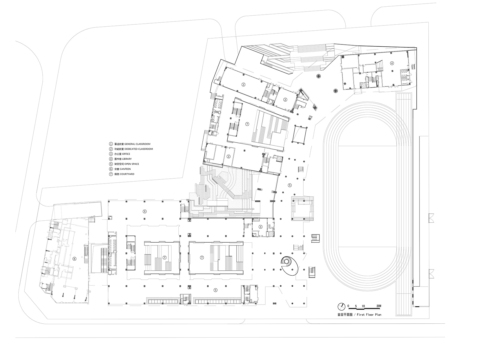 深圳市龙华区第二外国语学校丨中国深圳丨坊城设计-50