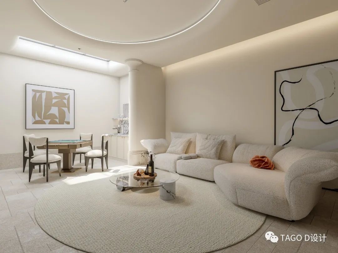 奶油法式浪漫 · 依山傍水别墅的精致设计丨浙江天工装饰工程有限公司-24