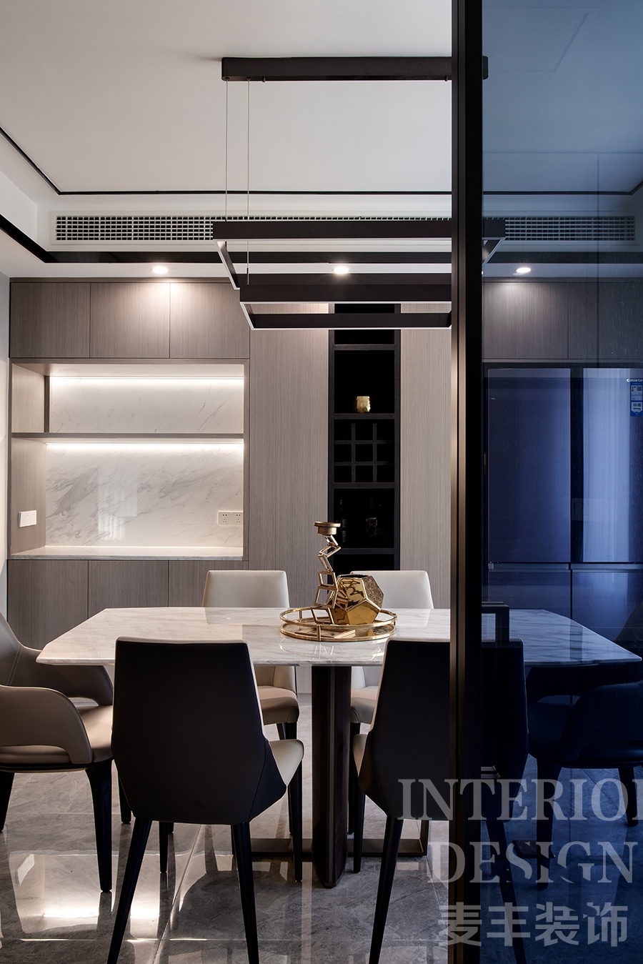 现代简约之美 · 180㎡之家的重塑与新生丨麦丰国际设计-39