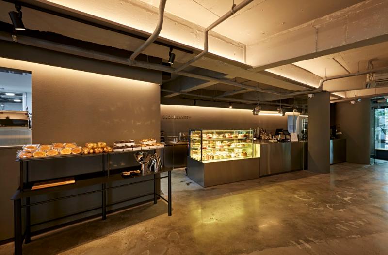 首尔甜品店，现代风 100 平住宅烘焙坊设计-6