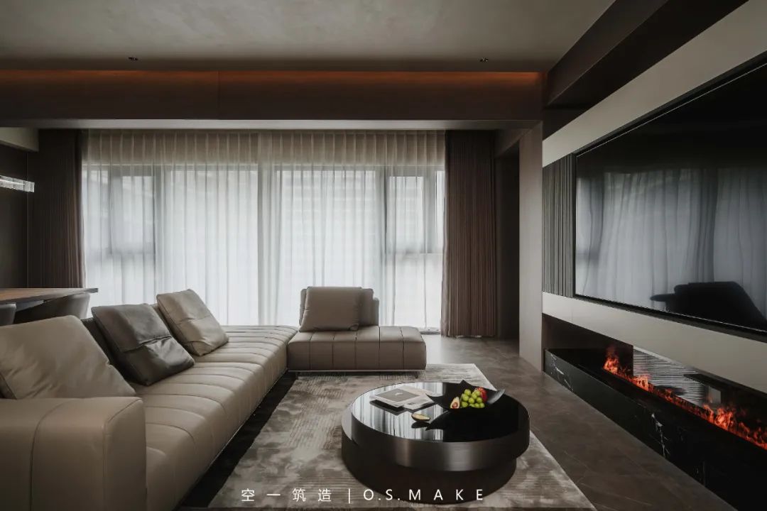 意式极简,壹号院的沉郁魅力丨中国重庆丨空一筑造|O.S.MAKE-35
