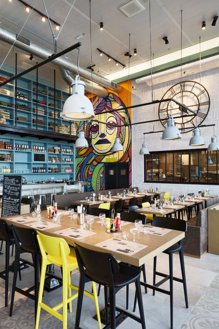 巴黎 CUP 餐厅 | 工业风餐饮空间新诠释-3