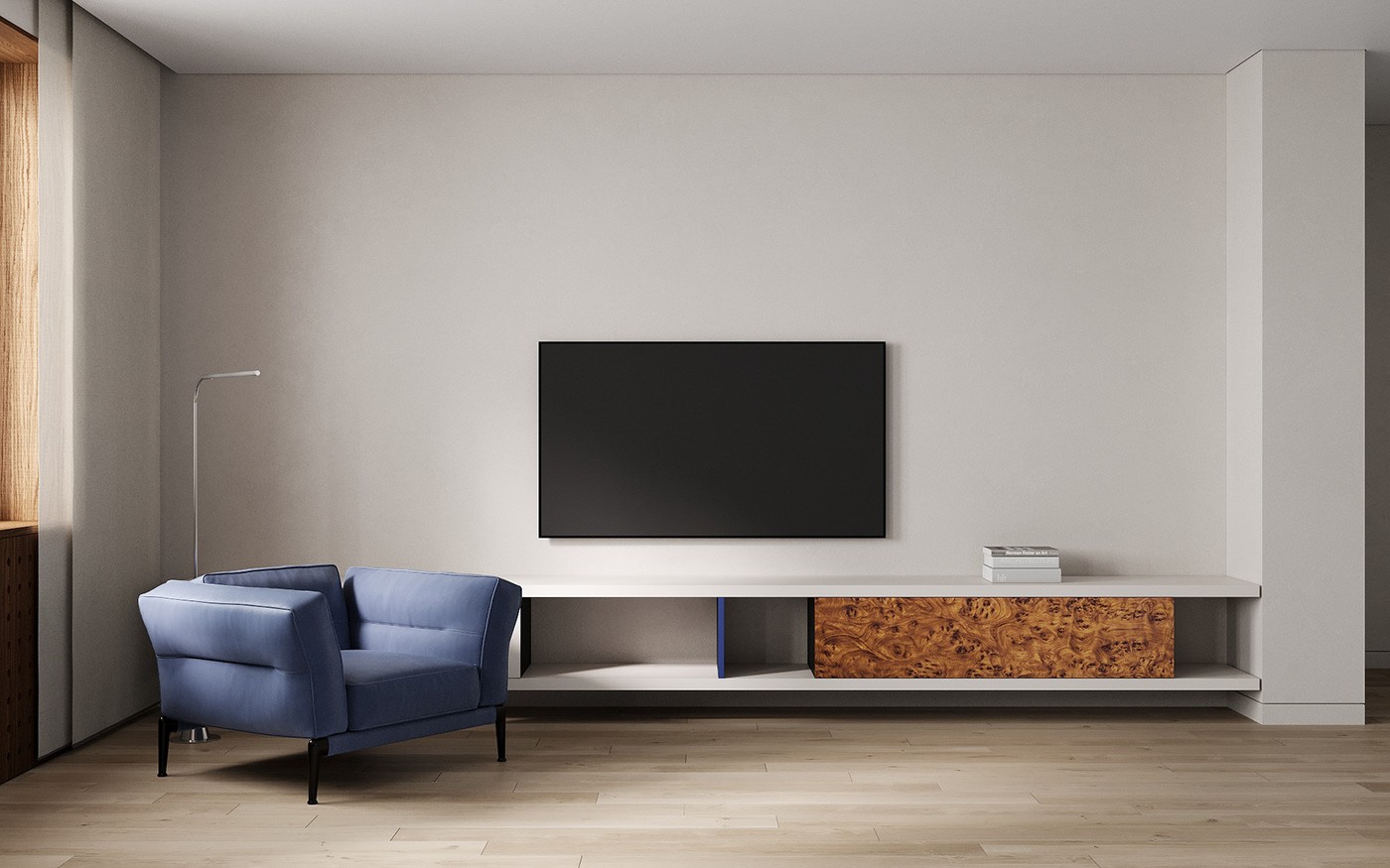 中性色系公寓设计  不一样的设计感-5