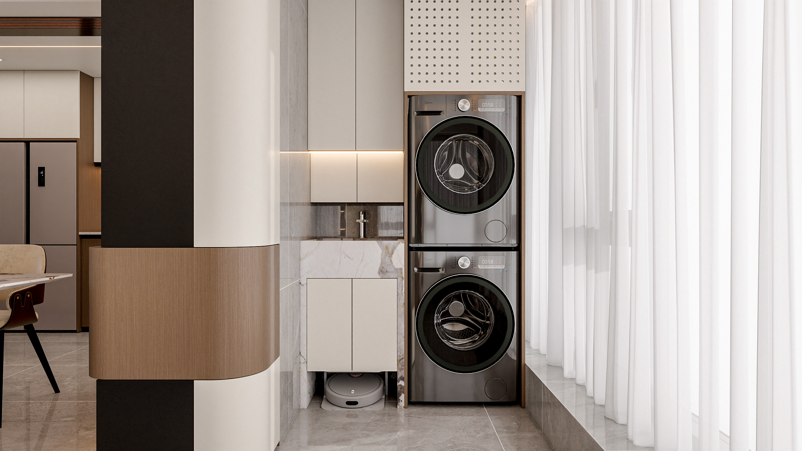 四川成都青羊樾府（123平意式三居室）-25