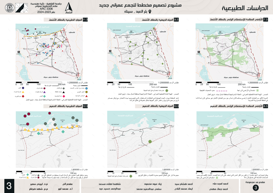 BIR EL ABD 城市规划丨开罗大学工程学院-9