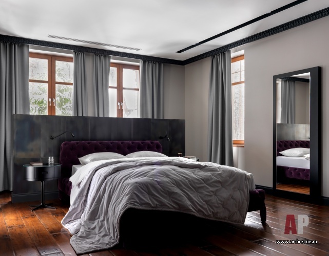 莫斯科郊外带阁楼的三层现代法式古典风格住宅丨俄罗斯莫斯科丨Шалдыбина Светлана（谢尔盖·沙尔迪宾娜）-44