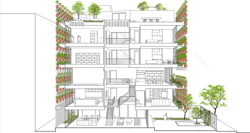 空中种植园丨越南丨H&P Architects-92