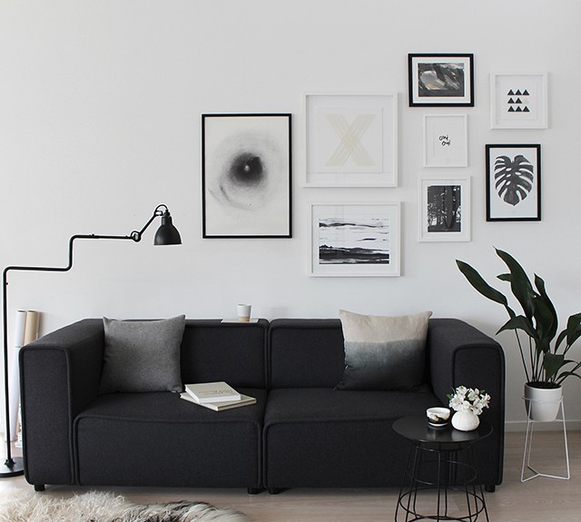 10 Tips To Master Your Modern Photo Wall-1