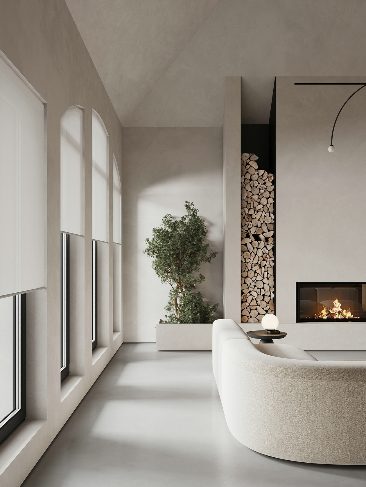 中性色系住宅设计 质感完美掌控，经典自然演绎-6