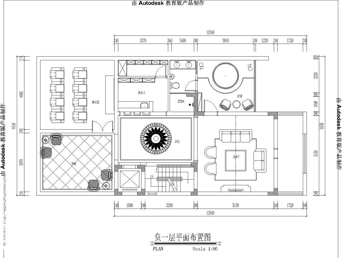 
五层别墅-浅色简欧风格 -4