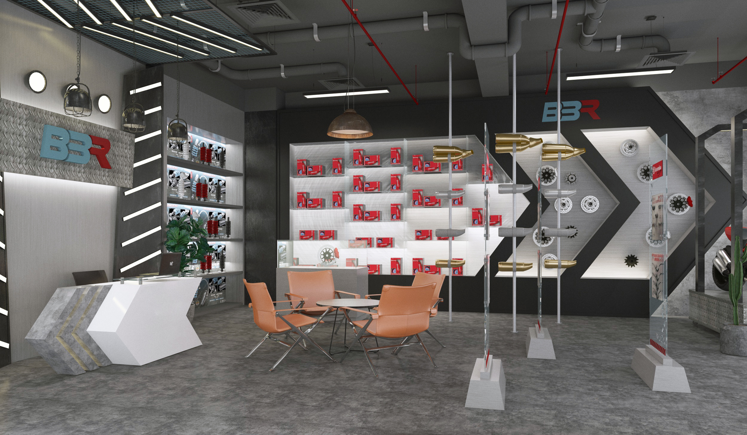 Interior - Showroom Motorbike - HCM C-1