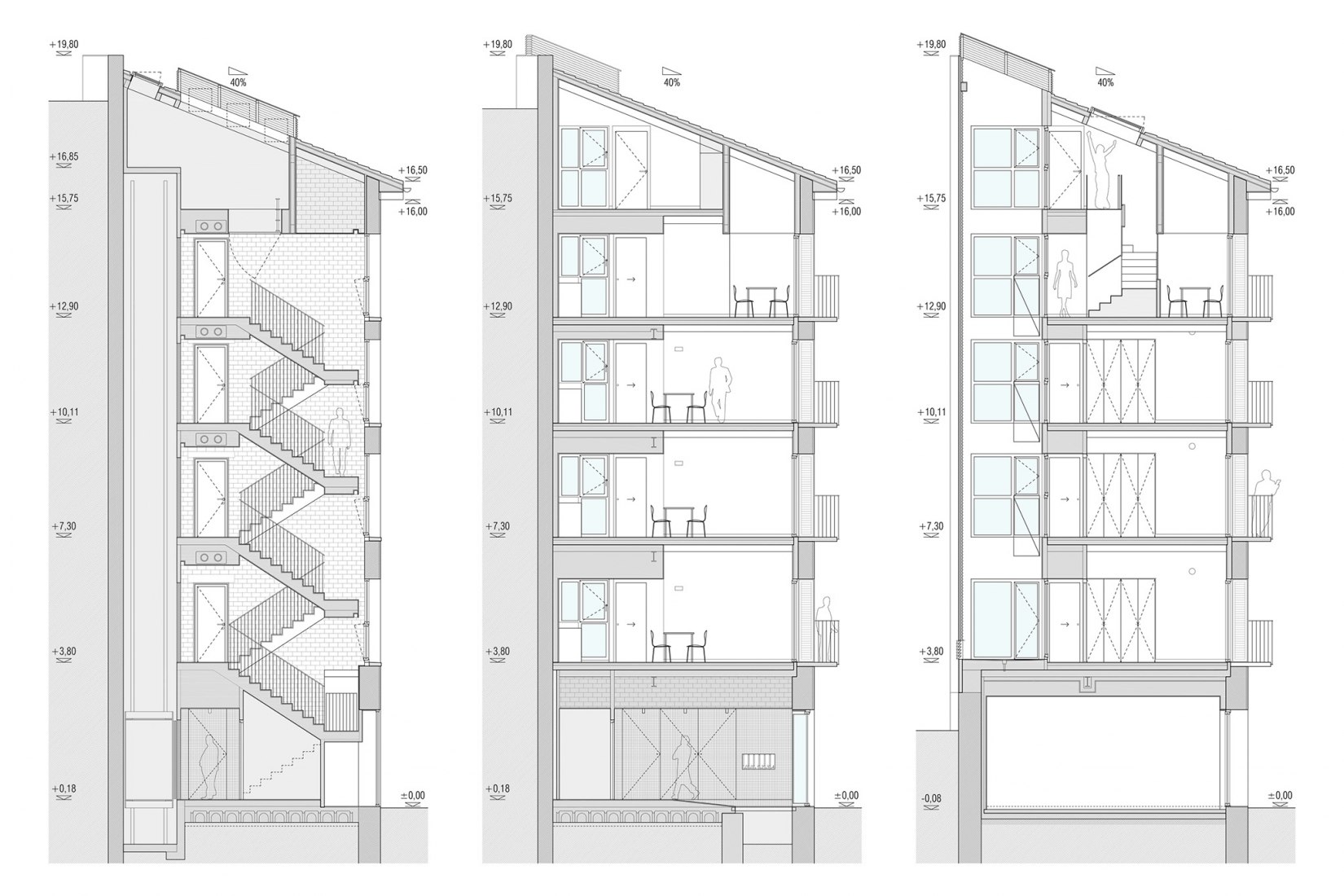 Edificio CC3（Pamplona旧城区住宅建筑改造项目）丨西班牙丨RUE Arquitectos,B&J Arquitectura-32