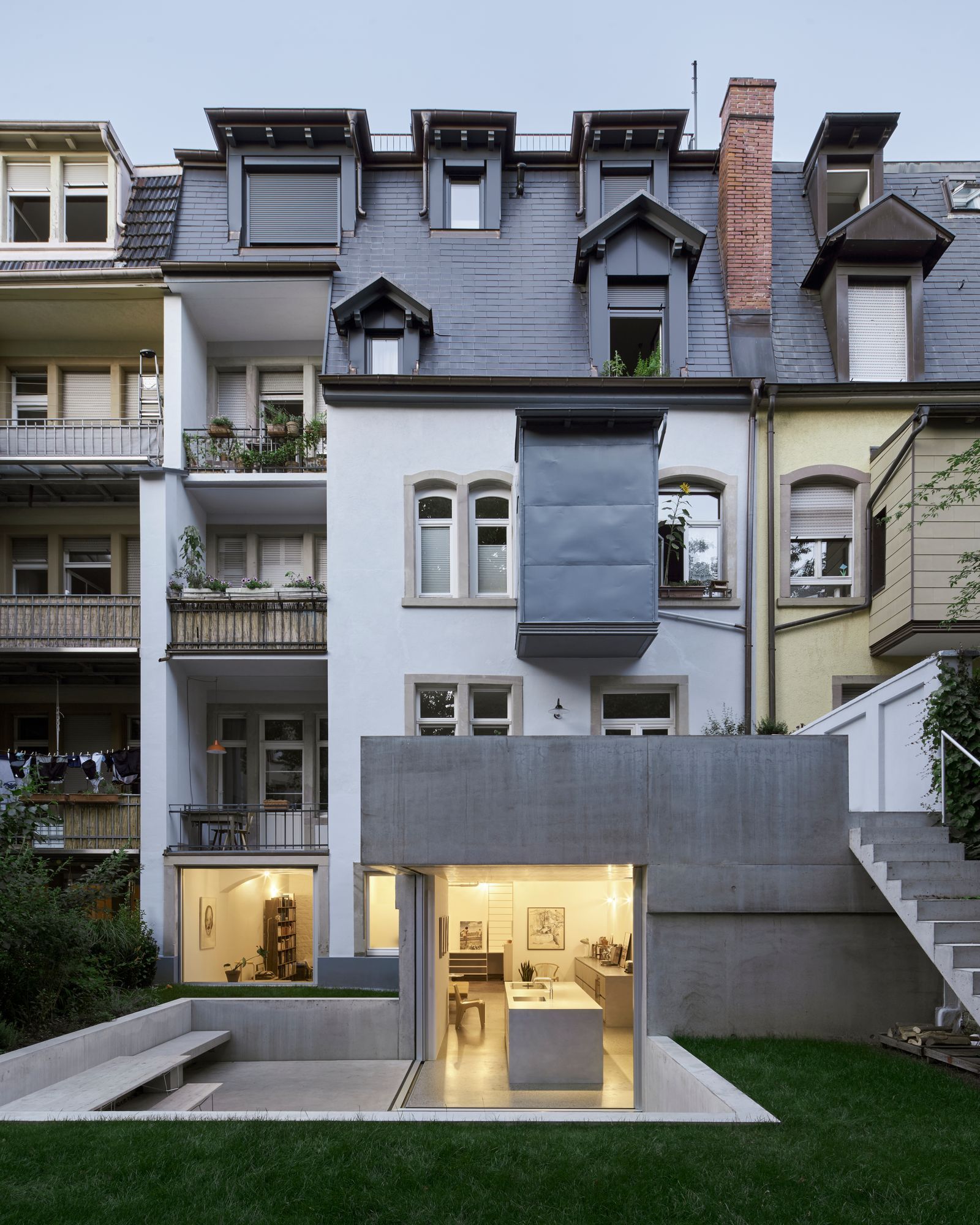 弗里堡庭院改造为带花园住宅丨德国丨弗里堡Justies工作室-8