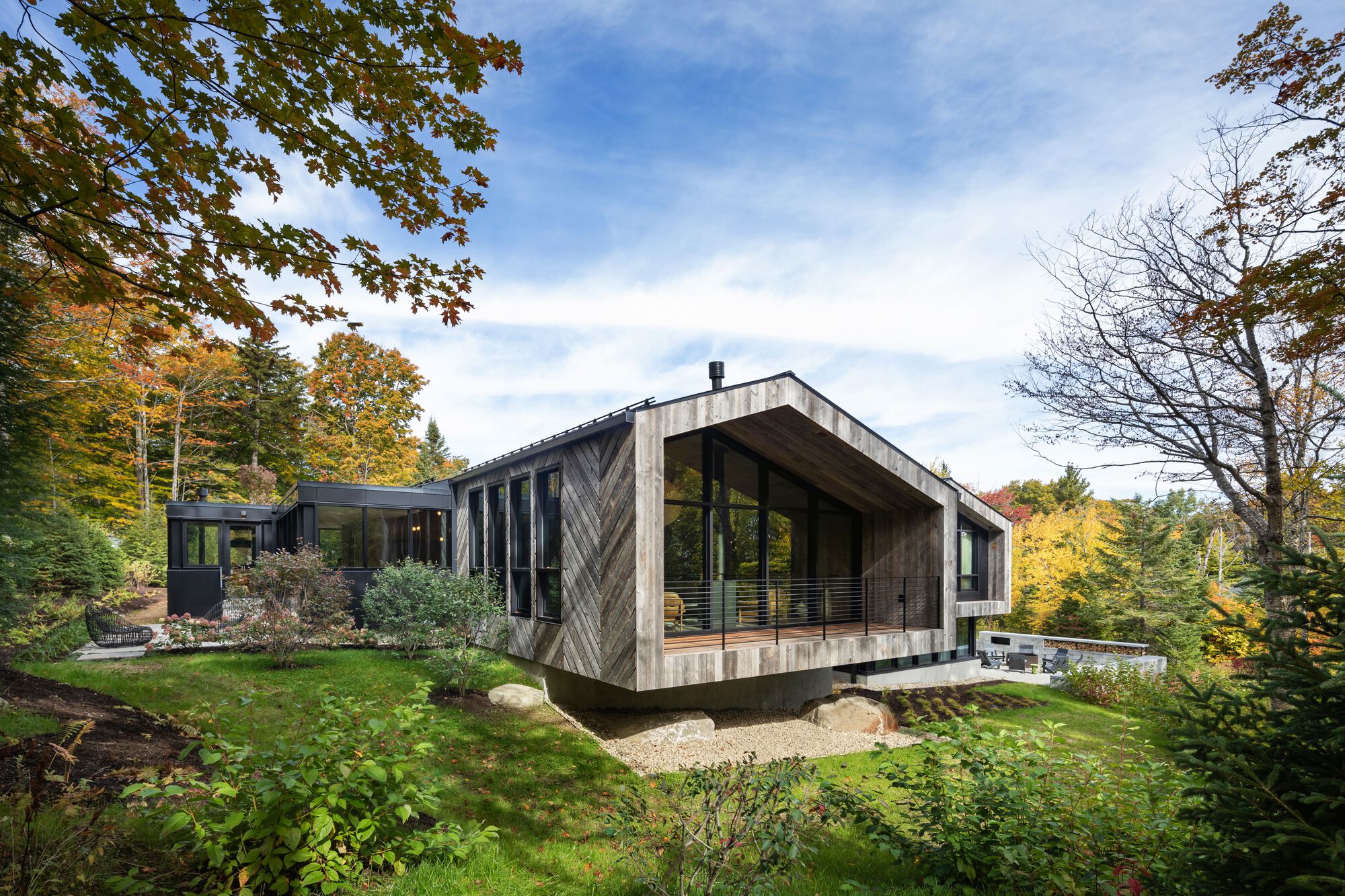 Chalet 度假屋丨美国佛蒙特丨Birdseye-31