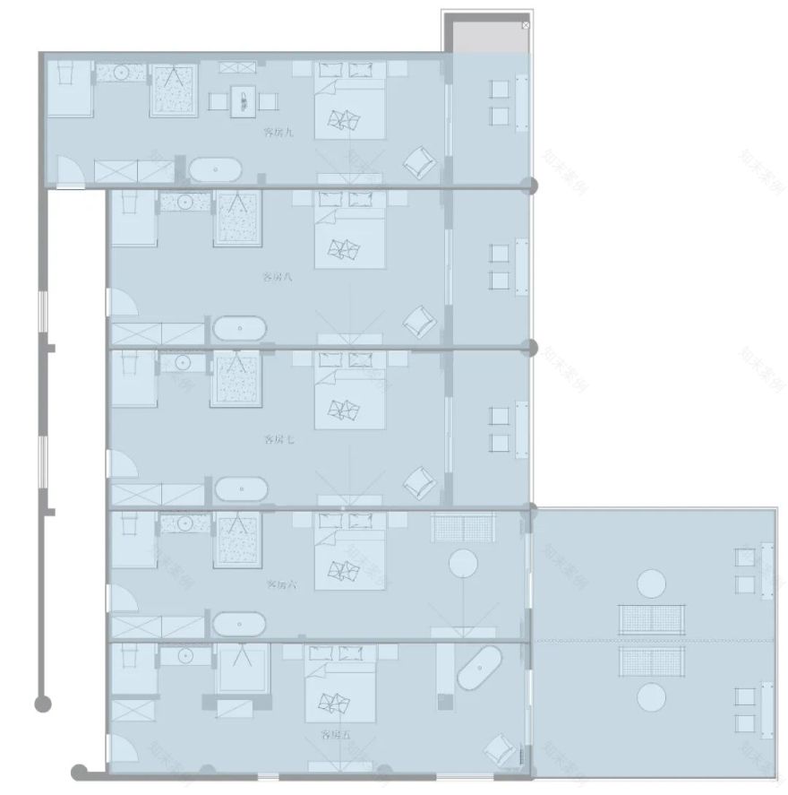 【青水案例】——镜逸·海酒店-57