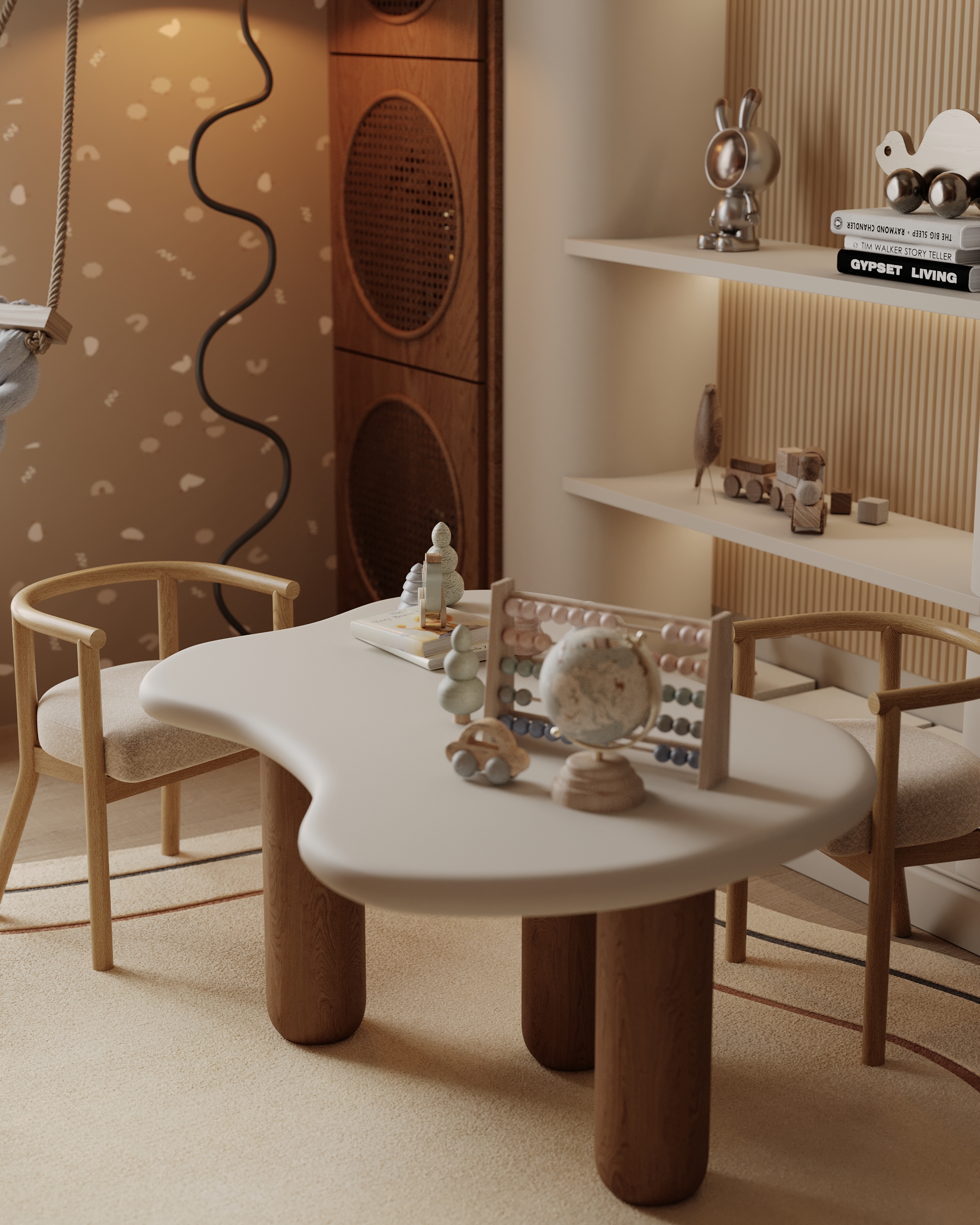 卡塔尔儿童游戏室丨卡塔尔丨ESRAA ALEMAM-10