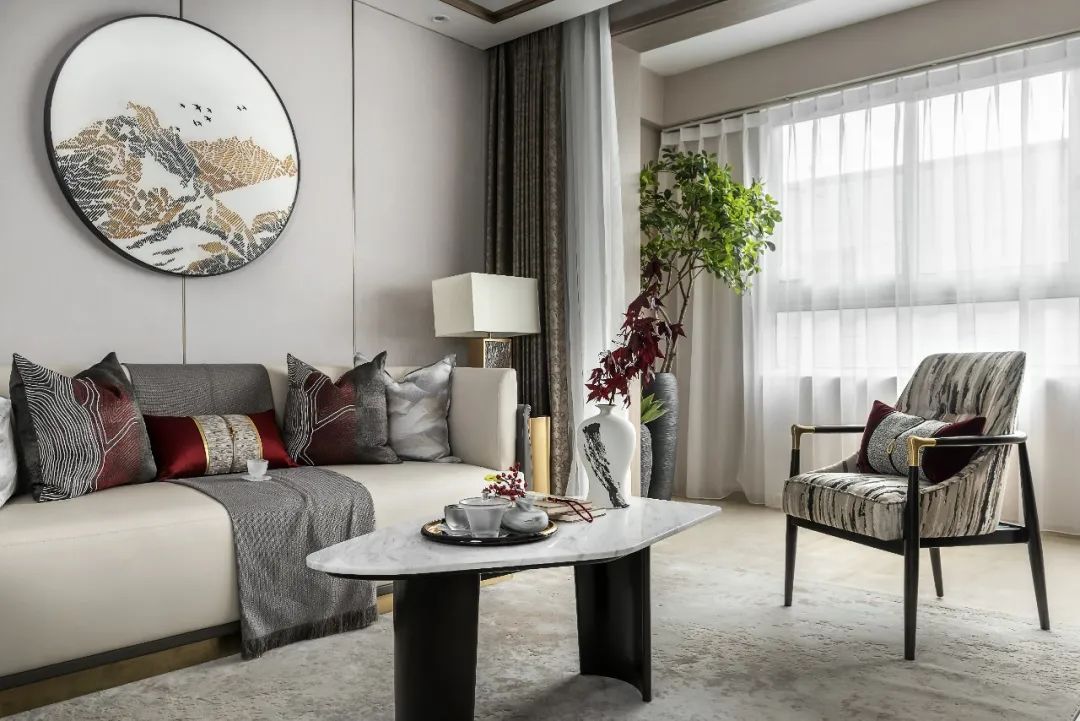 金地格林世界③120 户型 | 东方禅意下的现代温馨之家-23