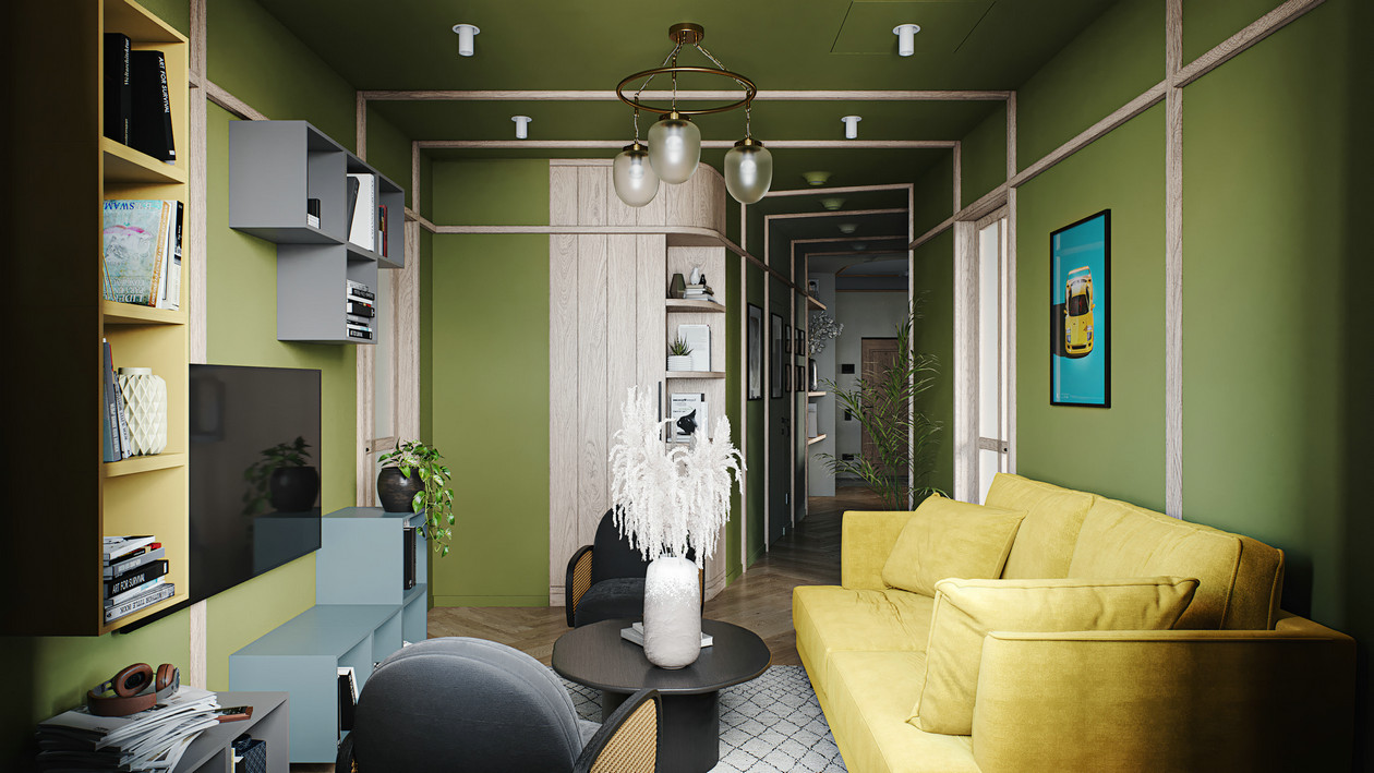 莫斯科 156㎡公寓设计丨俄罗斯莫斯科-11