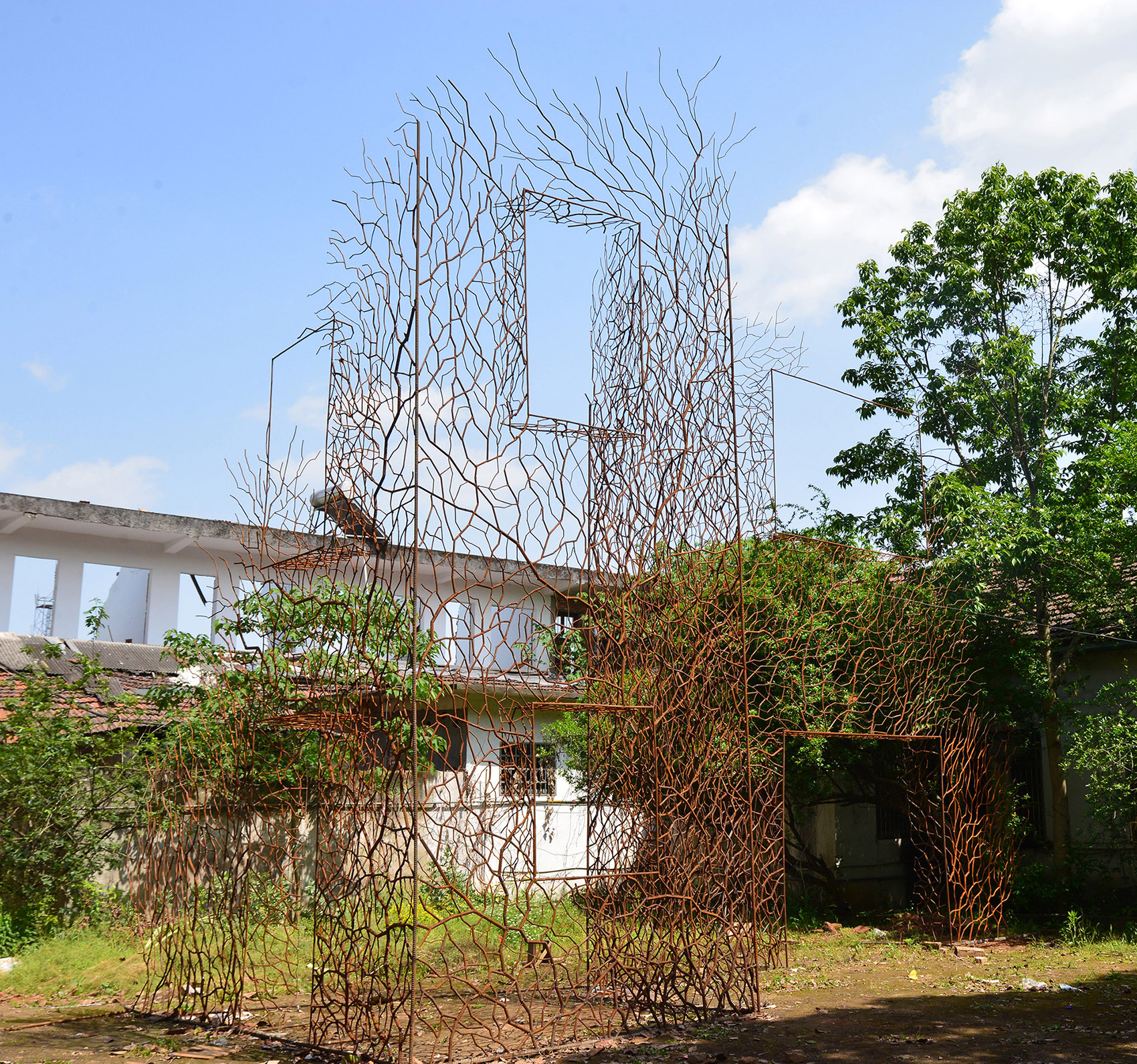 艺术创作《封存》、《爬山虎的家》，湖南 / V studio-31