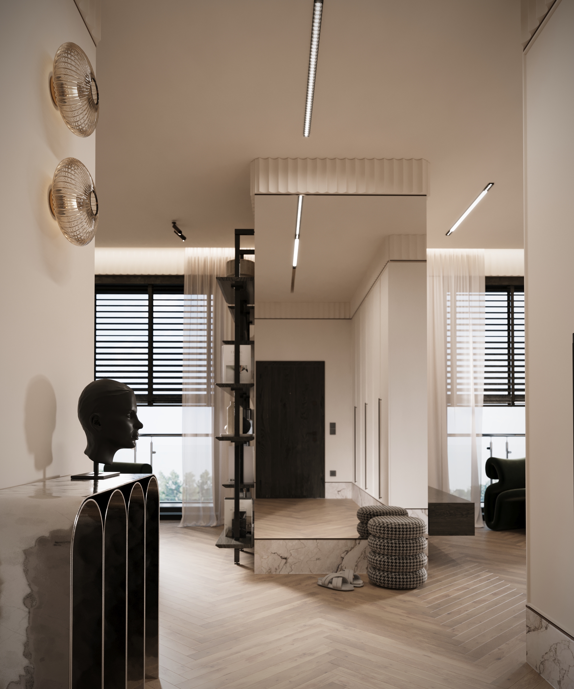 绿色公寓丨marta_renderuje-4