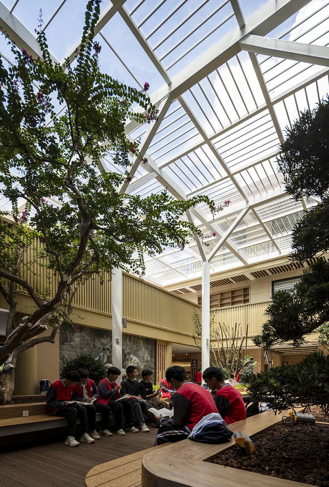 思序作品|百年“水晶宫”，温润旧时光——云南省玉溪第一中学图书馆更新改造项目-90