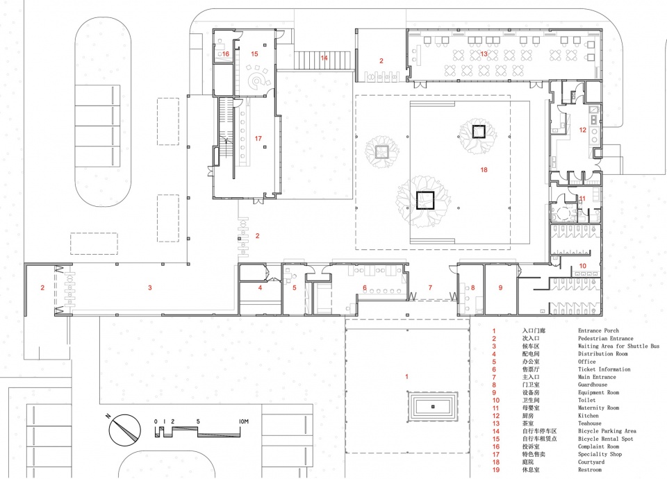 嘉北郊野公园西北游客中心丨致正建筑工作室-10